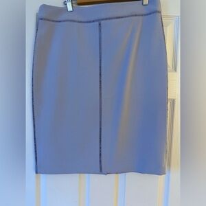 Ann Taylor Light Blue Pencil Skirt